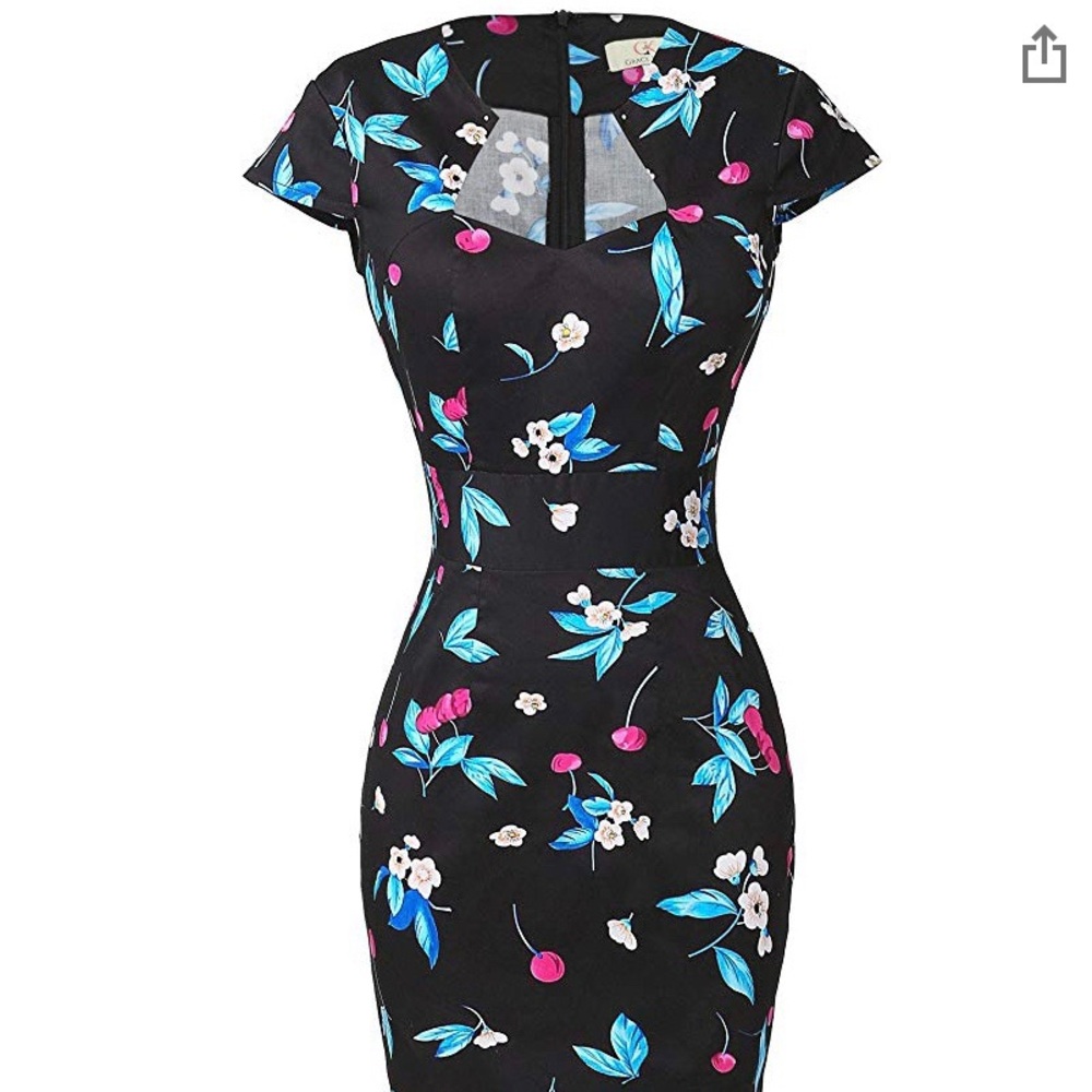 Plus size Floral Dress